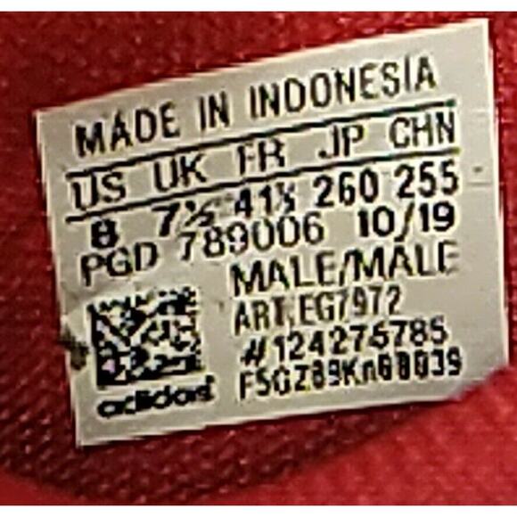 Adidas RunTheGame Men's 8 White EG7972 Running Walking - Picture 12 of 12